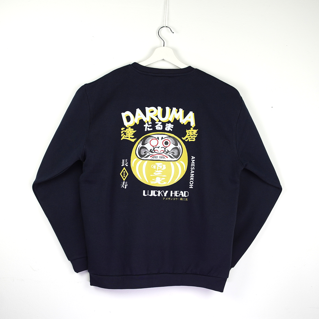 Daruma Navy Sweater